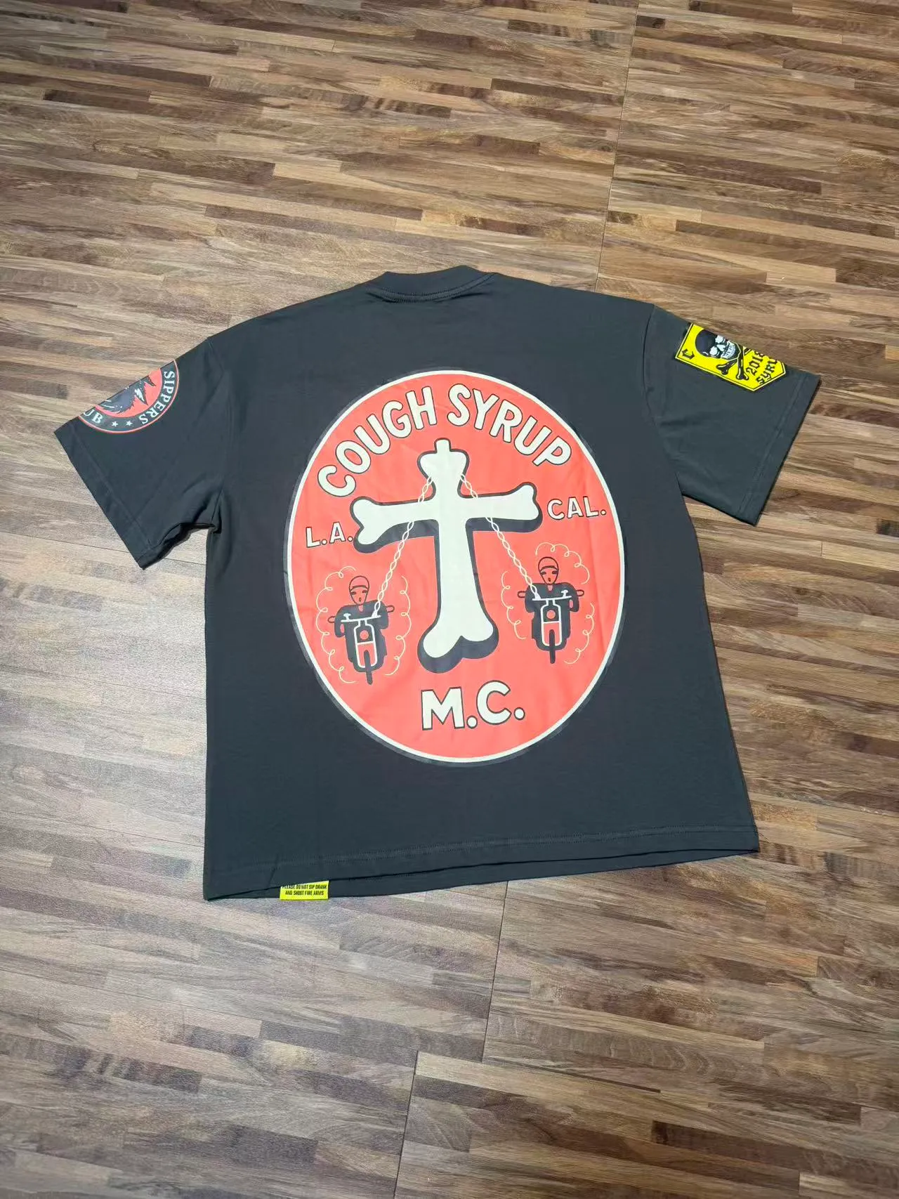 # / ｜ THAT'S A AWFUL LOT OF COUGH SYRUP In Stock T （fabric):32 Sizes（size）：S-M L X L （colour）： / 👉